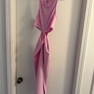 Abercrombie & Fitch Pink Asymmetrical Dress